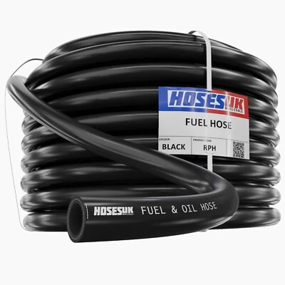 HOSES UK Automotive Fuel Line Hose (5mm - 25mm) - Petrol Diesel Ethanol Oil Air Water