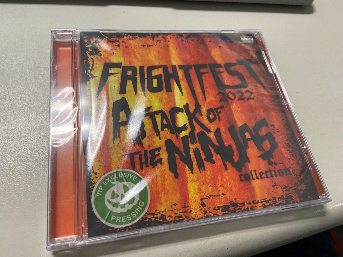 Twiztid Fright fest CD Attack Of The Ninjas 2022 Collection MNE