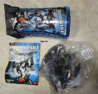 Lego 8919 Bionicle Mahri Nui Barraki Mantax complet notice boite