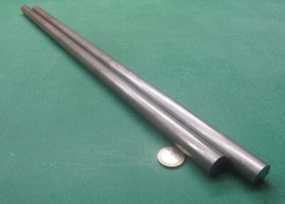 12L14 Steel Unpolished Rod Round Bar, 3/4'' Dia x 2 Foot Long, 2 Pcs, 4 Ft Total