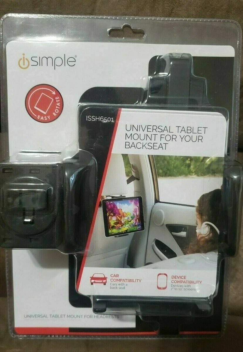 (NEW) iSimple StrongHold Universal Headrest Mounting System for Tablets