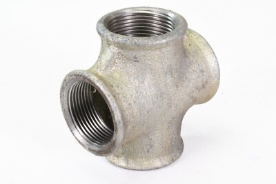 1 1/4'', verzinkt, Threaded fitting cross piece #A6-29