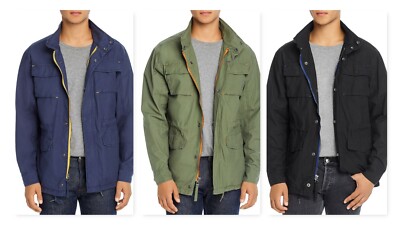 Pacific & Park Pop Color Zipper Slim Lightweight Cotton Canvas Utility Jacket