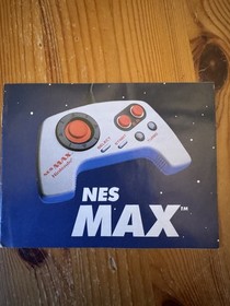 Nintendo NES Max Turbo Controller OEM Model NES-027 With Manual