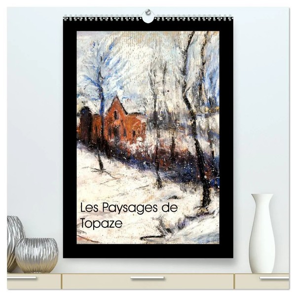 Les Paysages De Topaze (Calendrier Mural 2026 DIN A2 Horizontal) Calendrier...-image