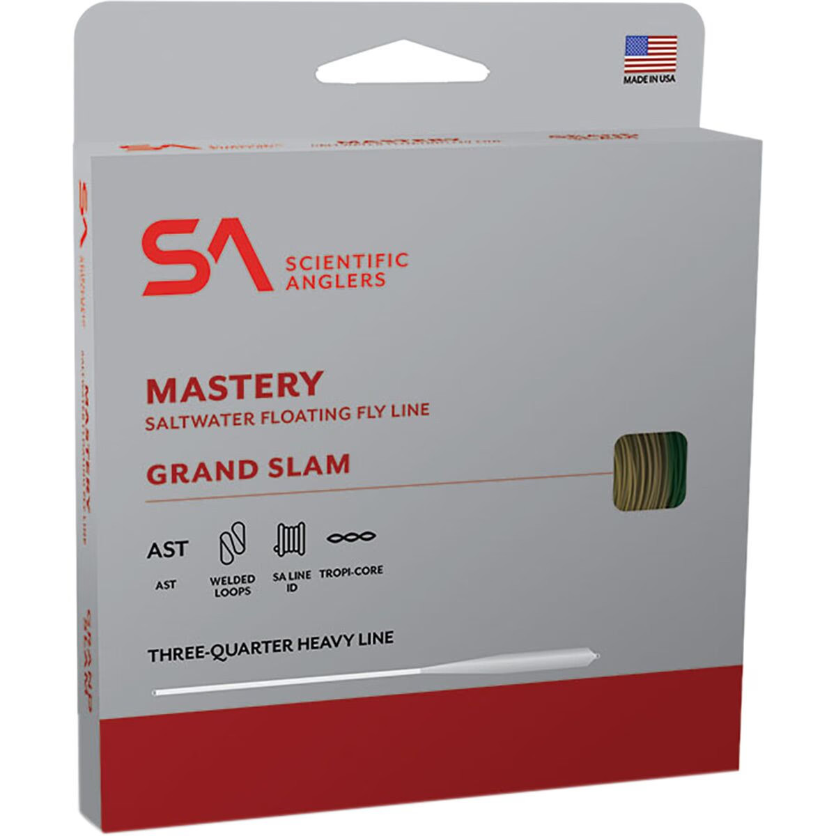 Scientific Anglers Mastery Series Grand Slam Fly Line Light BlueAqua WF-7-F 15490₽