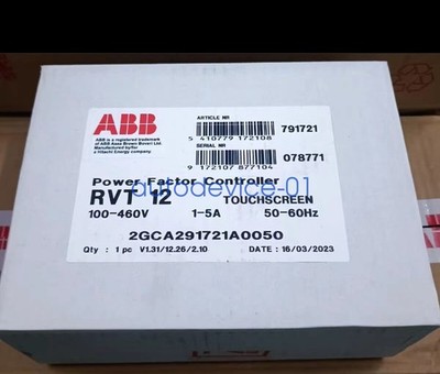 1pc ABB RVT-12 power factor controller 100~460VAC DHL/FedEx