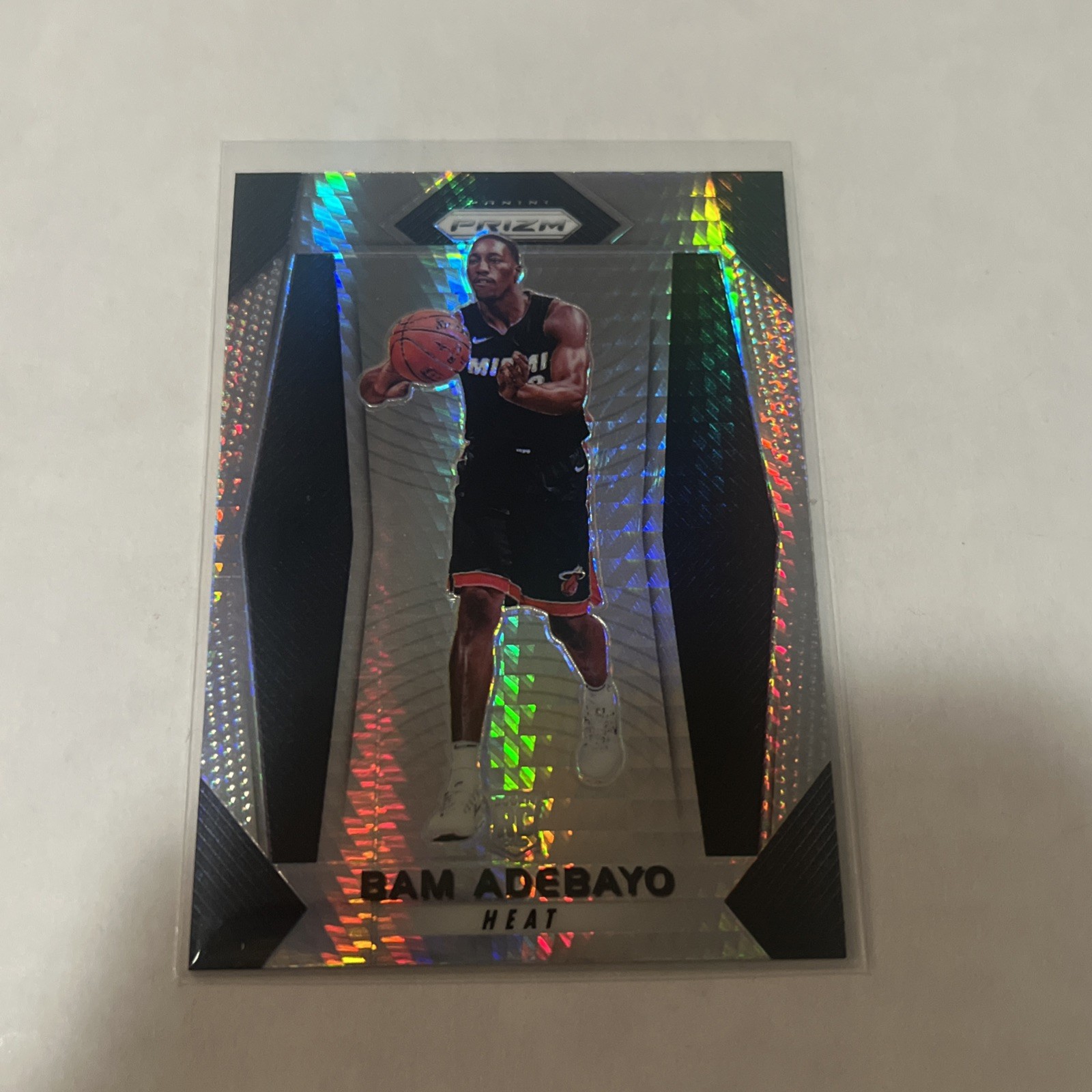 Bam Adebayo 2017-18 Panini Prizm BK Rookie Prizm Hyper RC #51 