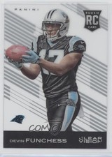 2015 Panini Clear Vision Rookie Devin Funchess (Ball in Both Hands) #120 6ts