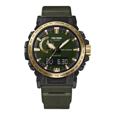 Casio Pro Trek PRW-61ANS-3JR Tough Solar Green Resin Band Unite With Nature 30th
