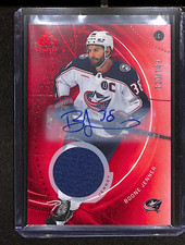 2025-26 SP Game Used Red Jersey AUTO Boone Jenner