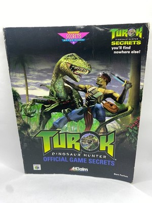 Turok: Dinosaur Hunter Official Game Secrets Acclaim Nintendo 64 Prima Farkas 
