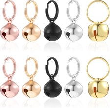 10 Pcs Bell for Dog Collar, 1/2 Inch Small Bell for Dog Collar for Puppy