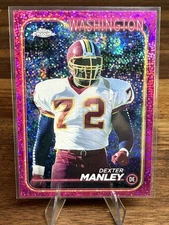 2024 Topps Chrome - Dexter Manley #199 Magenta Speckle Refractor /399
