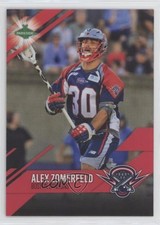 2019 Parkside Major League Lacrosse Alex Zomerfeld #118 0o1d