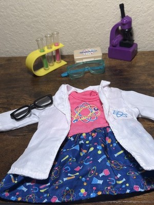 My Life As Scientist Lab 18'' Playset Lab Coat Microscope Glasses