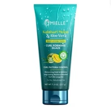 MIELLE KALAHARI MELON ALOE VERA DEEP HYDRATION CURL FORMING GLAZE 7.5 oz FREE SH