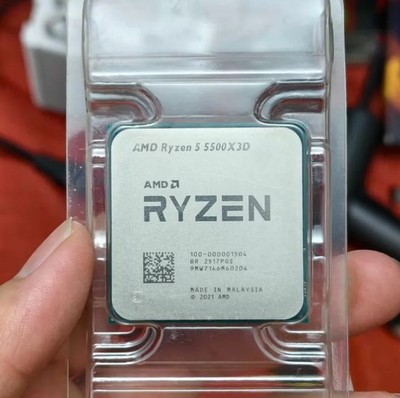 AMD Ryzen 5 5500X3D 6-core 12-thread TOP105W AM4 CPU Processor