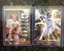 2024 Bowman Chrome Draft Konnor Griffin Plasma Power #PP-10 & Draft Night #BDN-2