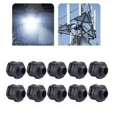 Exterior Light Ventilation Kit 10 Pcs Breathable Valves for Moisture Control