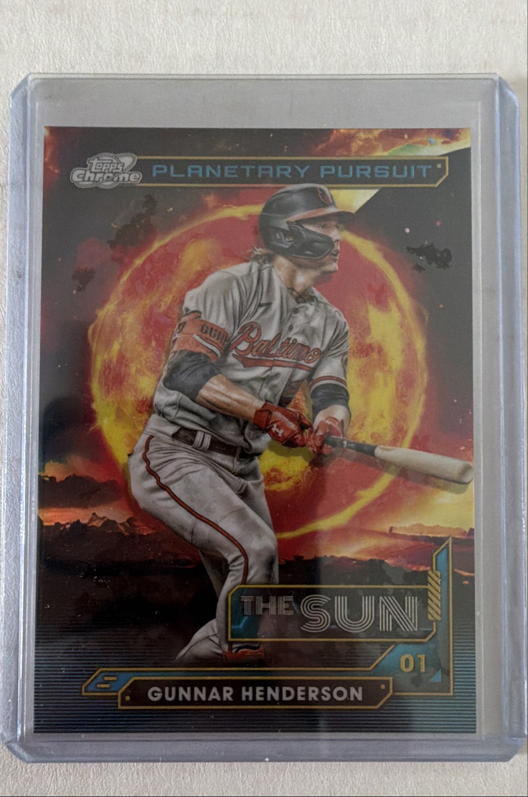 2024 Topps Cosmic Chrome - Planetary Pursuit Gunnar Henderson #PPS-2 Sun