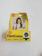GE FlashCubes Original Box Vintage Made In USA 3 Cubs
