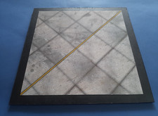 AMX 1/48 SCALE airfield section diorama base cm 33x33x1 ready to use