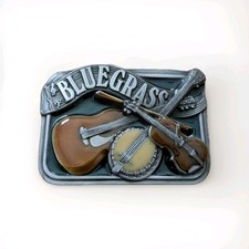 1984 Bergamot Brass "Bluegrass" Belt Buckle