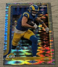 Puka Nacua 2025 Topps Chrome Pulsar Refractor #166 - Rams