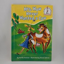 Random House Beginner Books Mrs. Wow Never Wanted a Cow Hardcover Pre-Owned