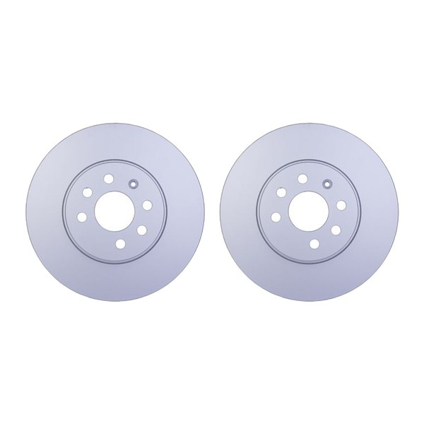 2 Bremsscheiben InnenbelüFtet Ø 60 Mm 25 Mm Hella Passend FüR U.A. Opel Combo-image