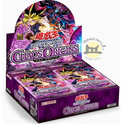 遊戯王CHAOS ORIGINS 1box Yugioh OCG Duel Monsters Chaos Origins 3 Box 1st Ed JP New Bonus