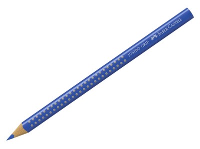 Faber-Castell Colouring Pencils Jumbo GRIP Colouring Pencil Colour: Cobalt Bluea