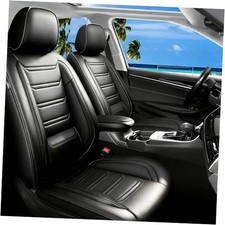 Fit HR-V Car Seat Covers for Select Honda Fit for Honda HRV Full Set Black 02