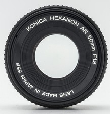 Konica Hexanon AR 50mm 1.8 F1.8 - Konica Autoreflex