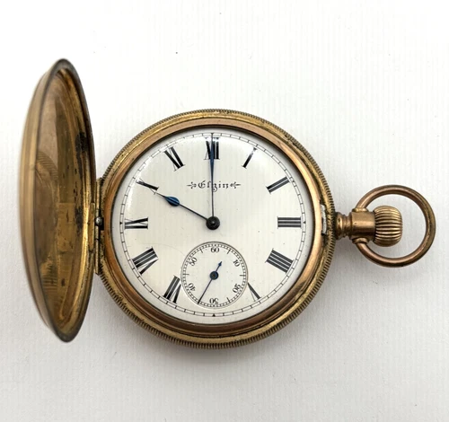 Elgin 1905  Antique Mechanical Pocket Watch  7J   16s   11104484  NON-WORKING