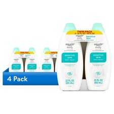  4 pack Sensitive Skin Body Wash, 22 fl oz, 2 Pack