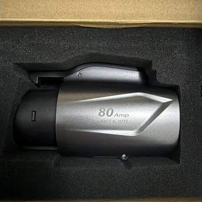 Ecogenix Nacs To J1772 To Charger Adapter For Tesla, 250Vac Color Black....
