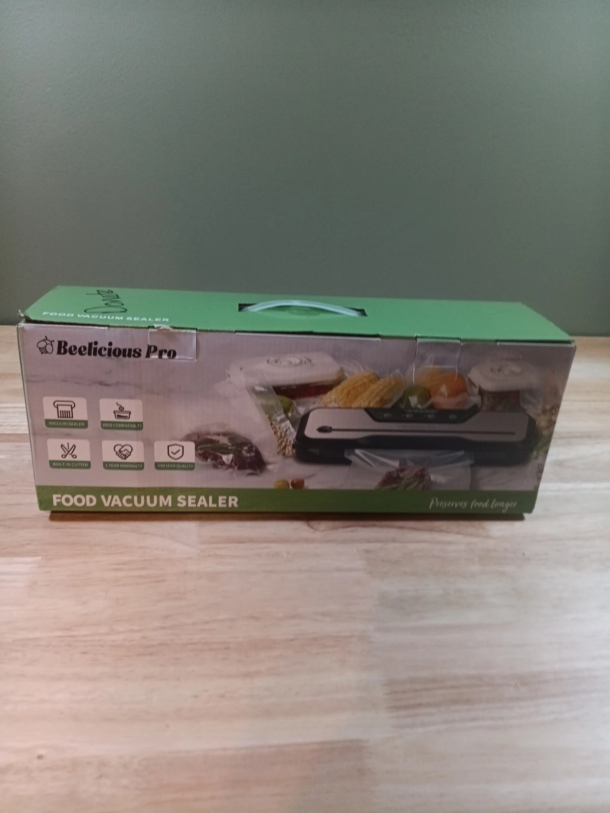 Beelicious ProFood Saver Vacuum Sealer Machine (No Accessories)