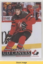 2018-19 Upper Deck UD Canvas Program of Excellence Noah Juulsen #C256 READ 1rm
