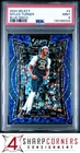 2024 Panini Select Basketball Blue Disco Myles Turner #4 PSA 9
