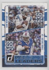 2016 Donruss League Leaders Tyrod Taylor Cam Newton #18 0w8