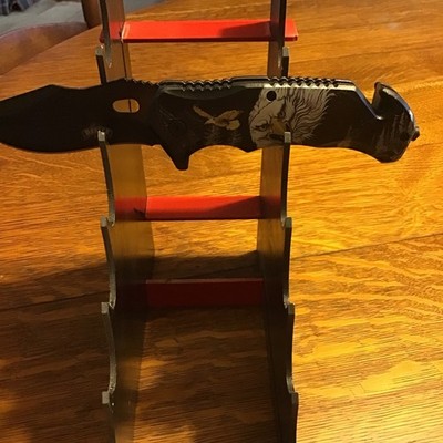 Tac Force TF-705 Eagle Design Assisted Opening Pocketknife, Seatbelt Cutter