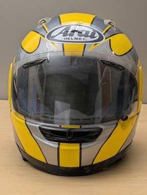 Arai Signet-GT Full Face Helmet XL 61-62cm Yellow Gray Snell M2000
