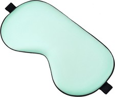 Sleep Mask, Real Natural Pure Silk Eye Masks with Adjustable Strap for Sleeping,