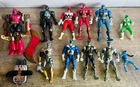 Vintage power rangers figures lot-90’-00’s 11 Figures Showing Wear Or (Damaged)