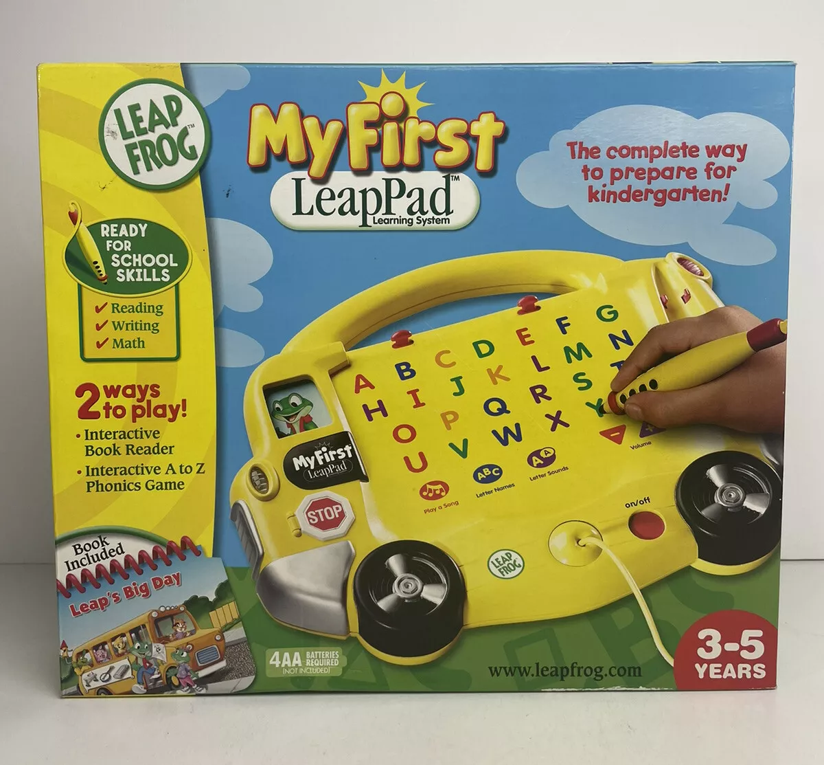 My First Leap Pad Alphabet Bus Learning System by Leap Frog Brand