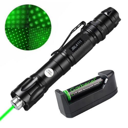 1600Mile 532nm Green Laser Pointer Star Visible Beam Light Lazer Pen+Batt&Charg - Picture 1 of 12