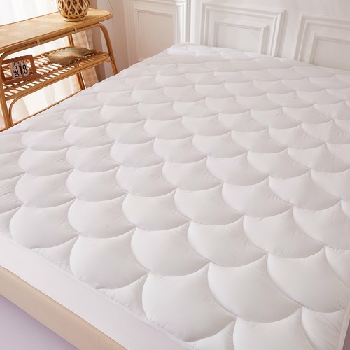 Premium Mattress Pad Cover Fitted Twin, TwinXL, Full, Queen, King, Cal-King - Picture 8 of 10