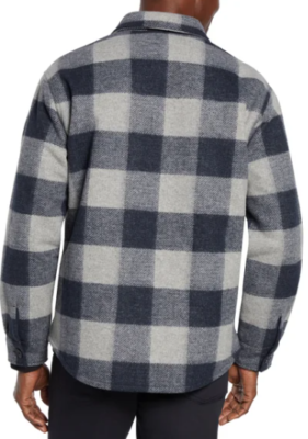 Banana Republic Men's Heritage Shirt Jacket Blue Medium New With